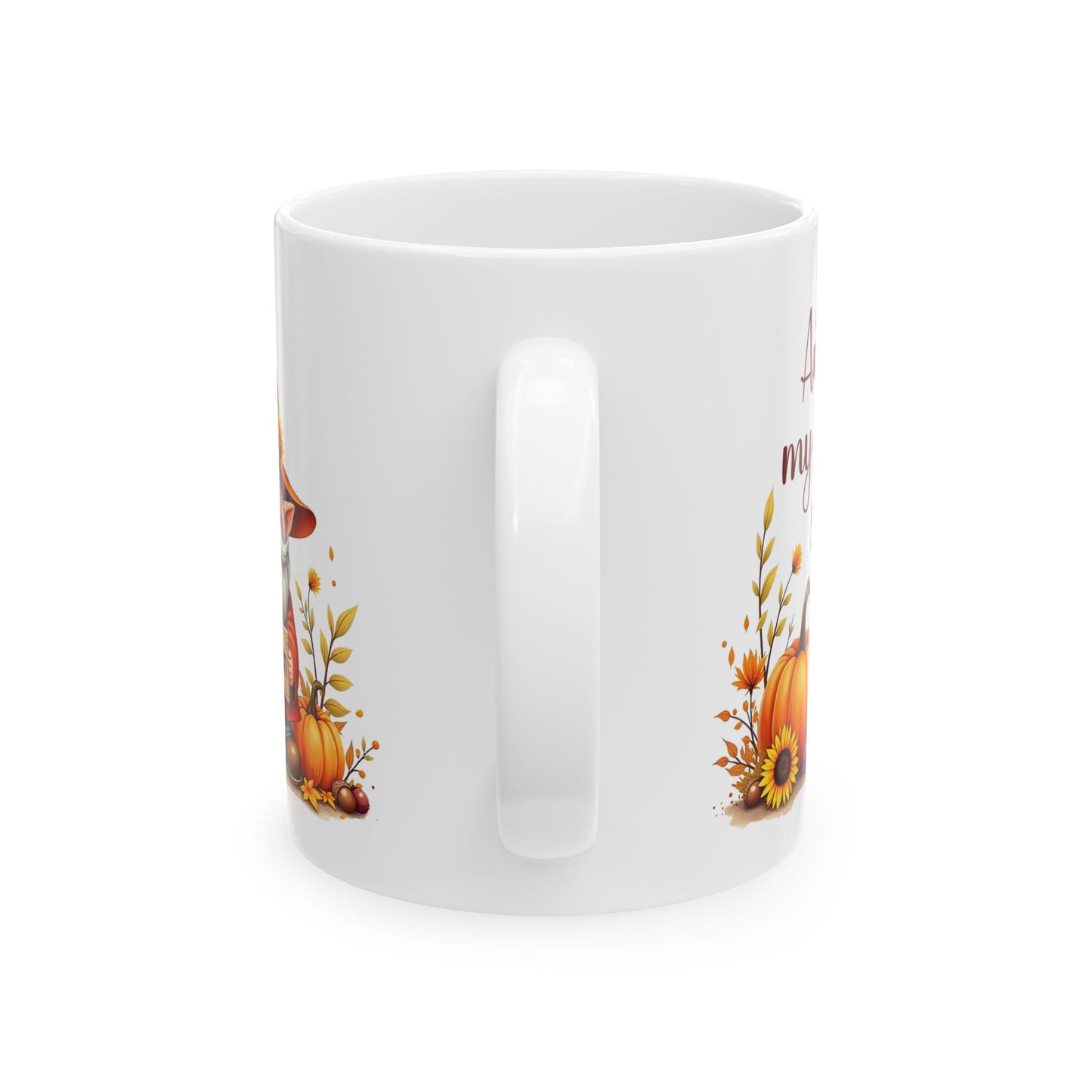 Autumn Gnome Ceramic Mug
