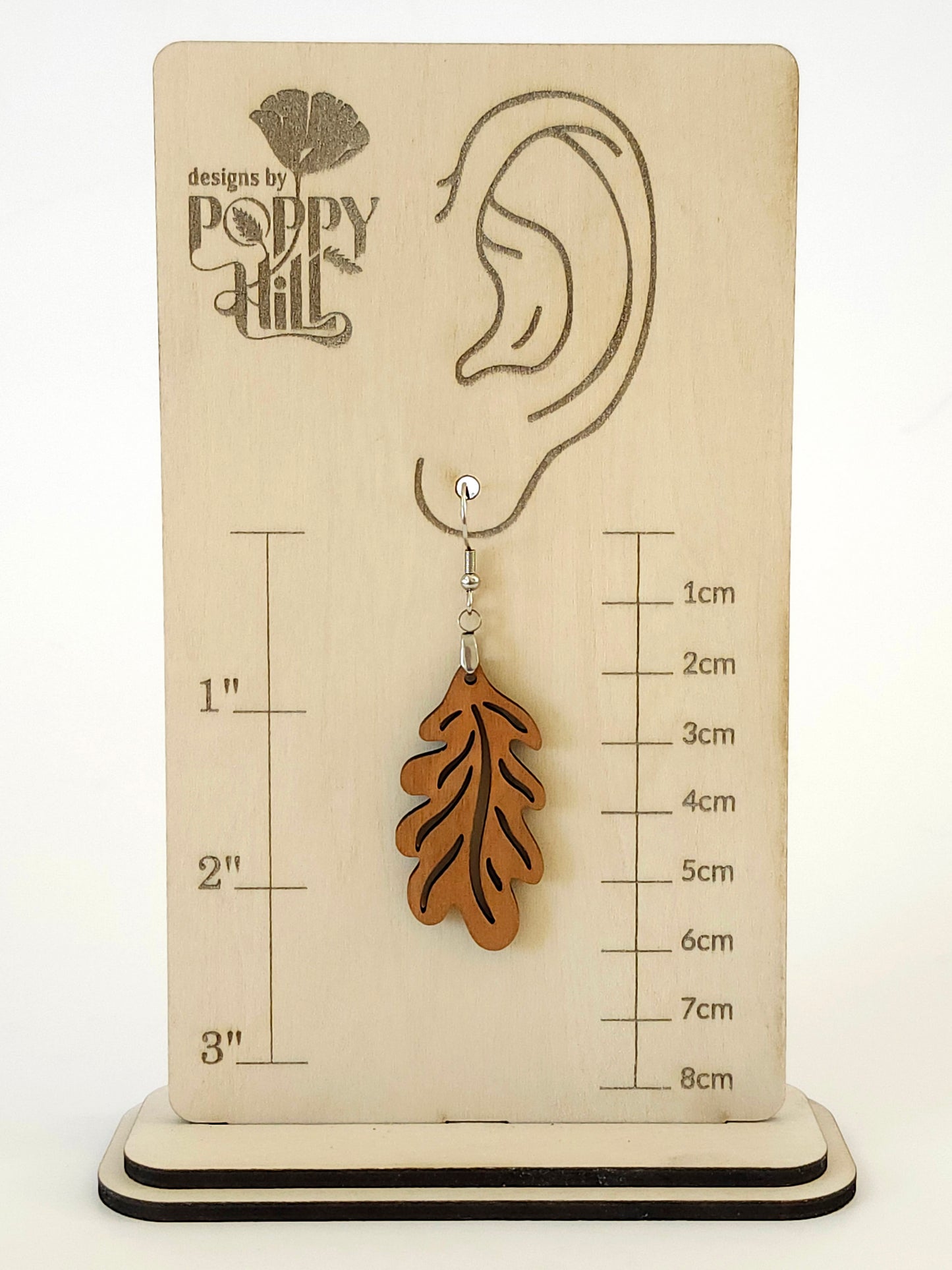 Oak Leaf Earrings
