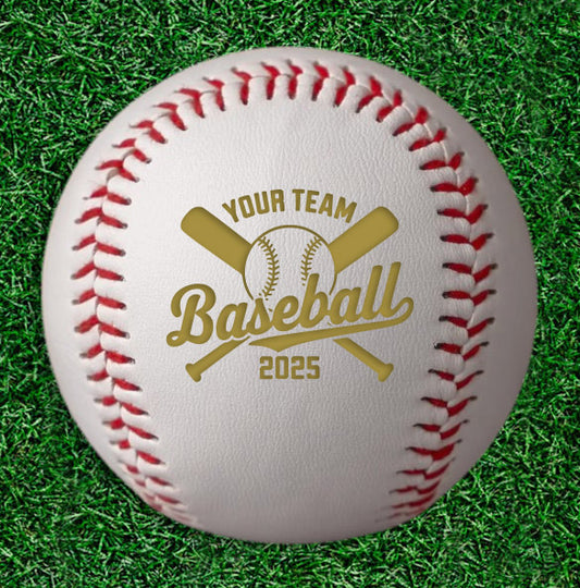 Personalized Baseball - Option 1