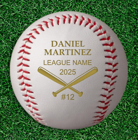 Personalized Baseball - Option 2