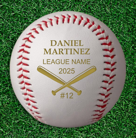 Personalized Baseball - Option 2