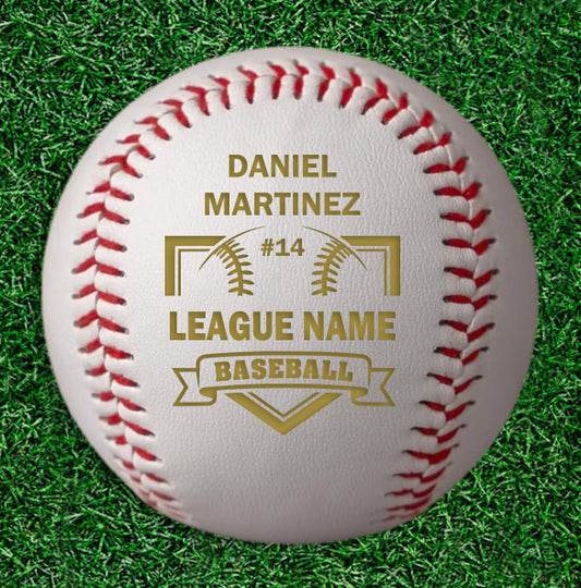 Personalized Baseball - Option 3
