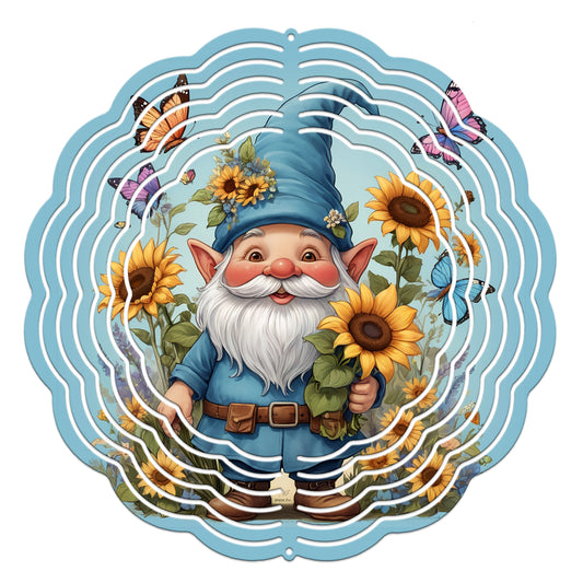 Garden Gnome Wind Spinner