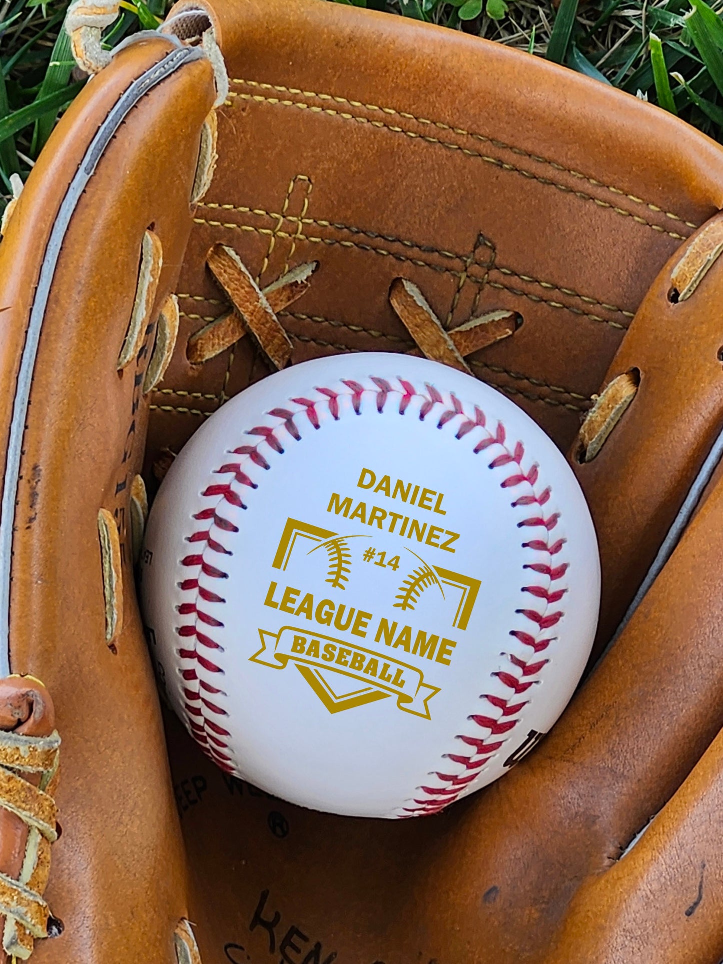 Personalized Baseball - Option 3