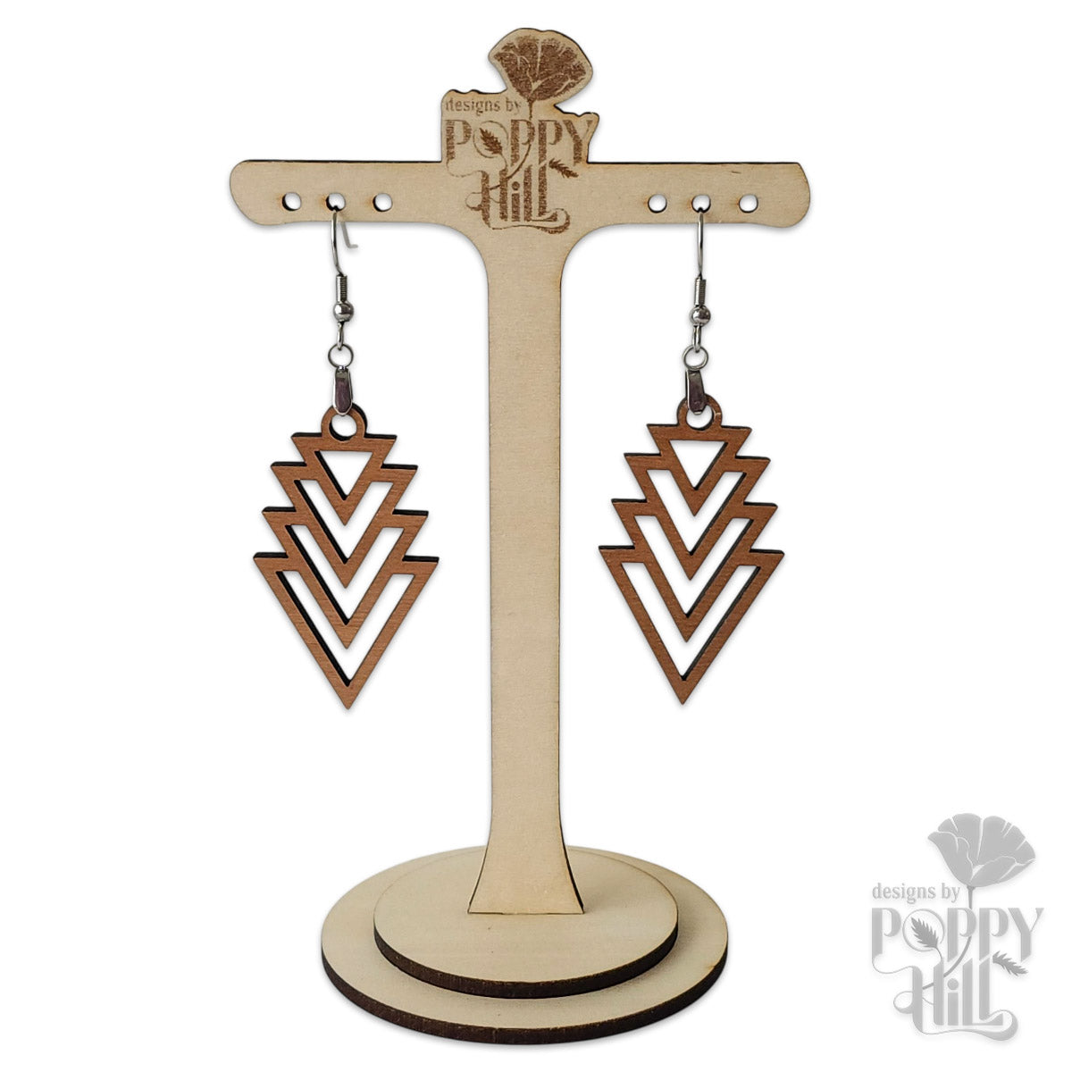 Triangle Abstract Earrings