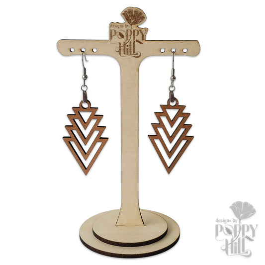 Triangle Abstract Earrings