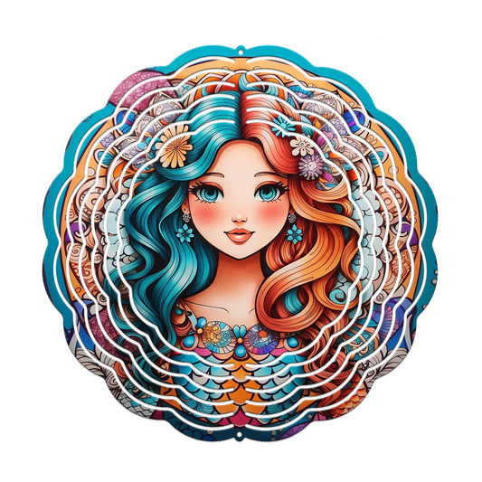 Mermaid Wind Spinner