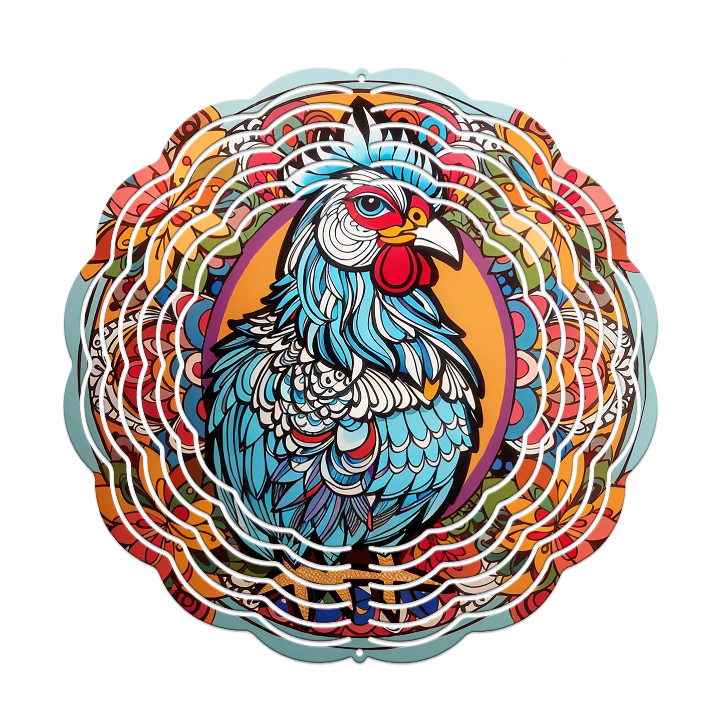 Rooster Wind Spinner