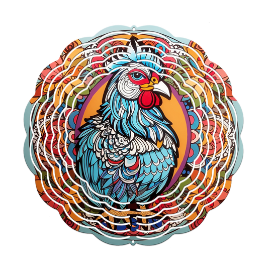 Rooster Wind Spinner