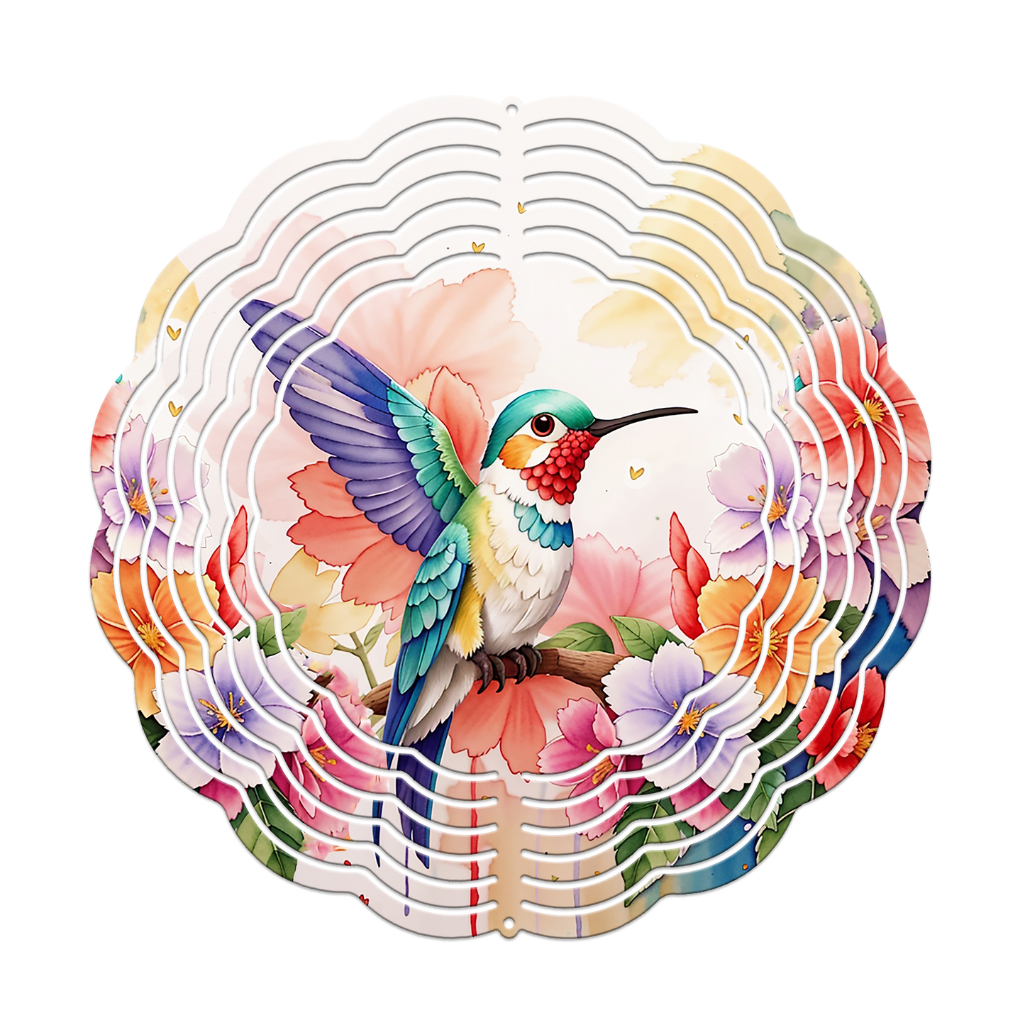 Hummingbird Wind Spinner