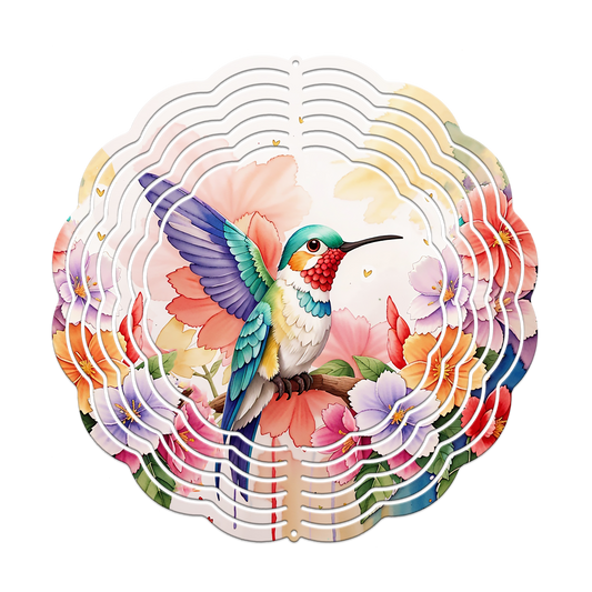 Hummingbird Wind Spinner