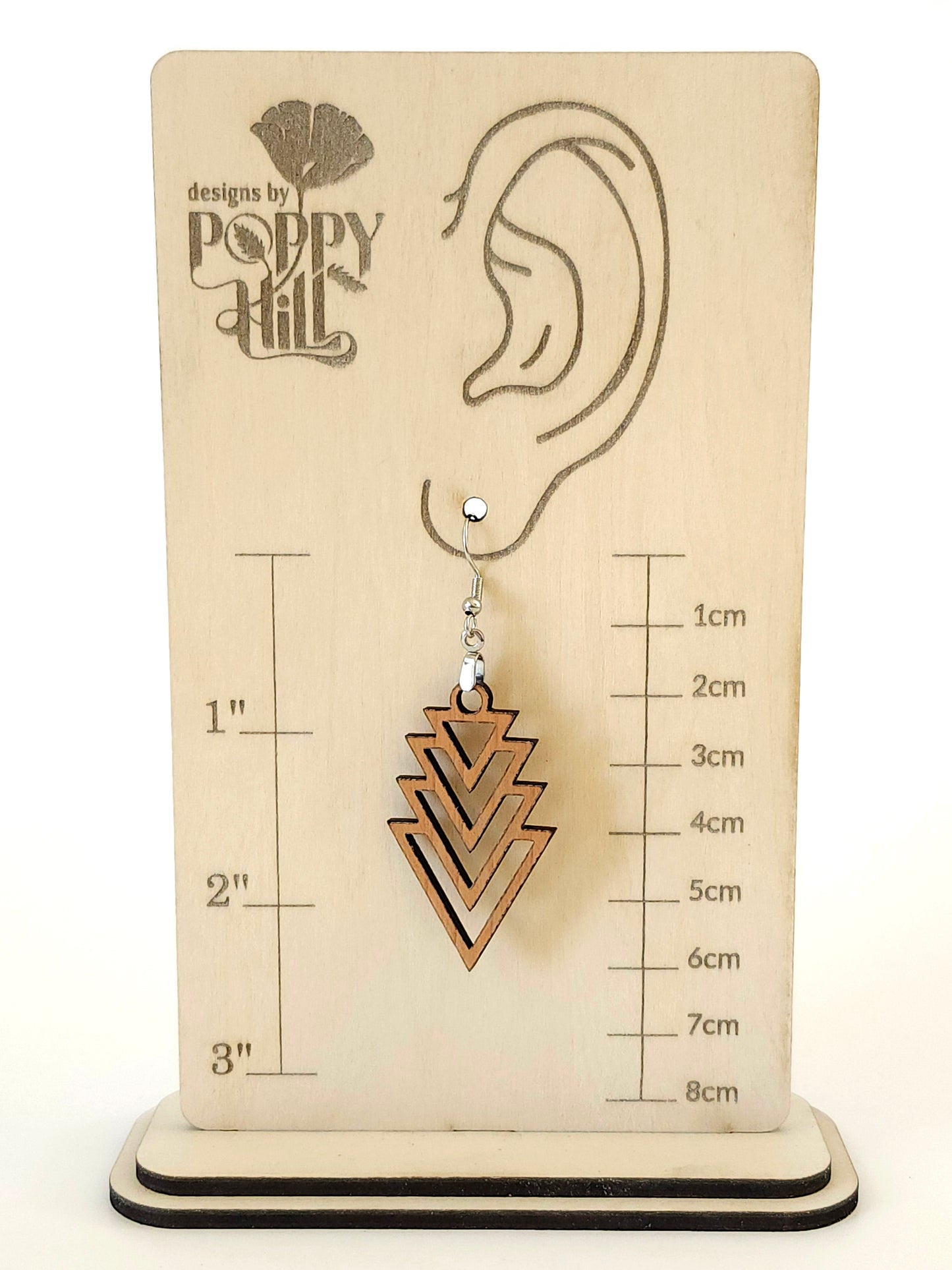 Triangle Abstract Earrings