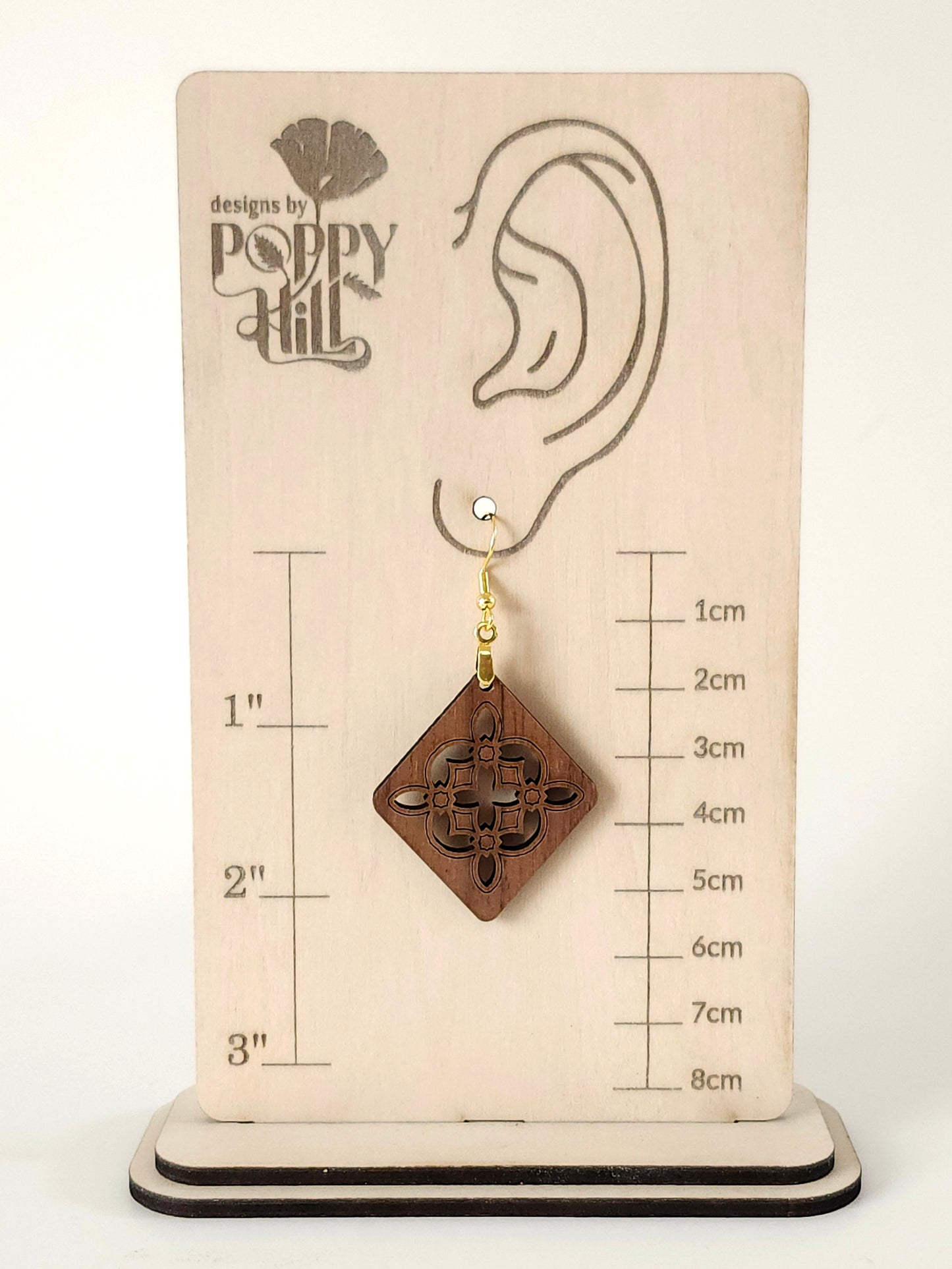 Mandala Cut Out Earrings