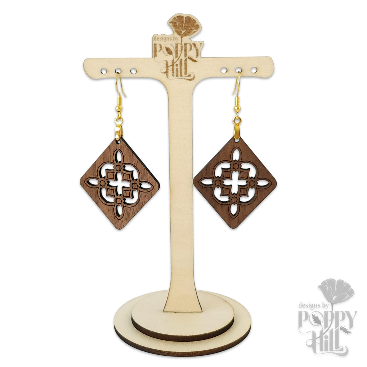 Mandala Cut Out Earrings