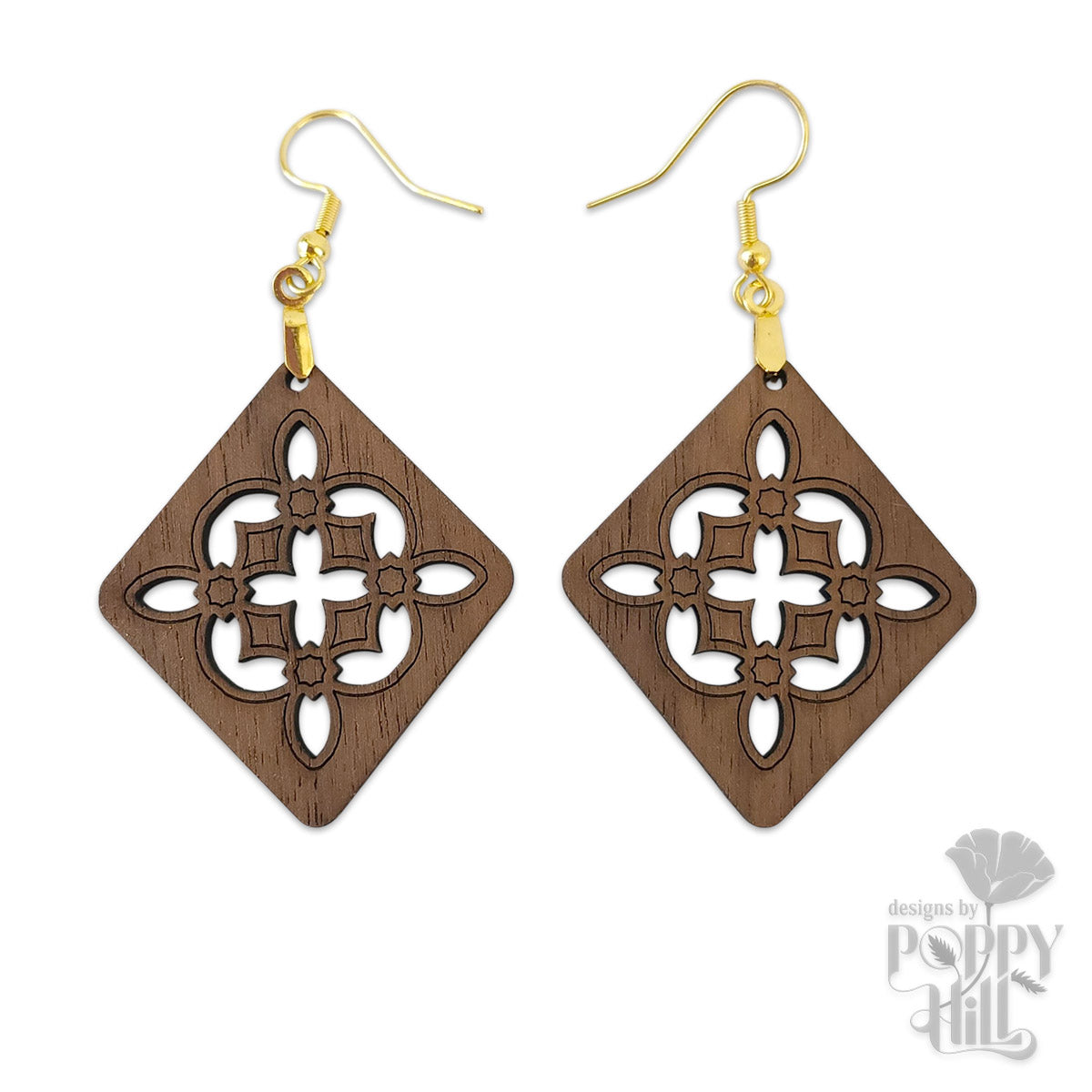 Mandala Cut Out Earrings