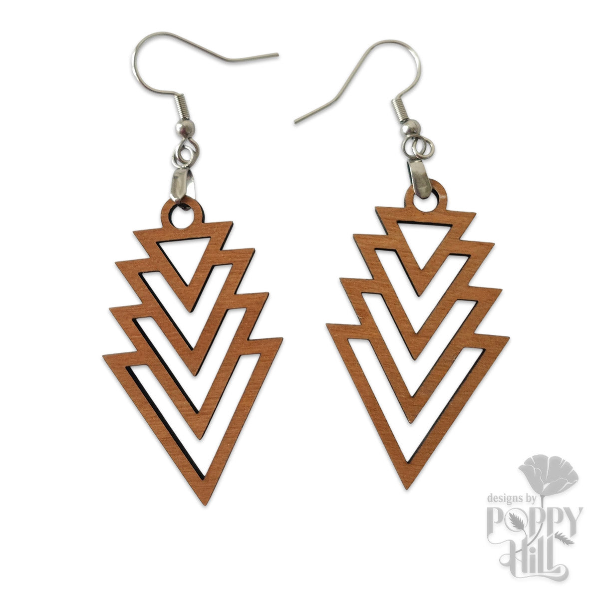 Triangle Abstract Earrings